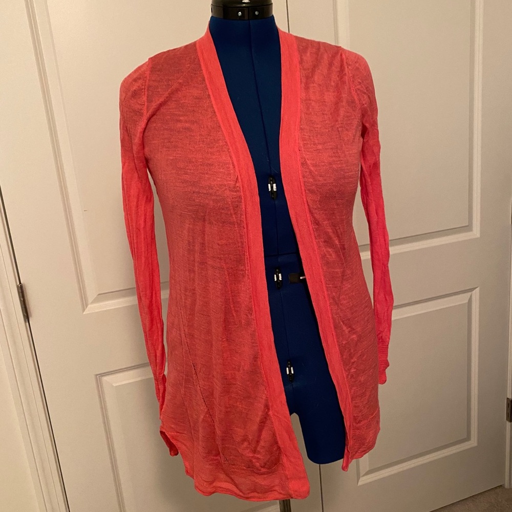 LOFT semi-sheer cardigan